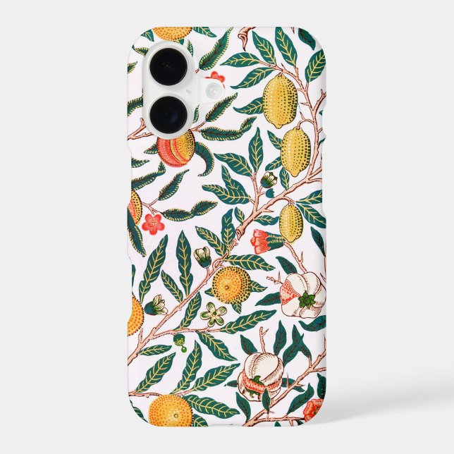 IPHONE CASE : WILLIAM MORRIS : POMEGRANATES (Back)
