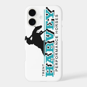 IPhone case with black logo