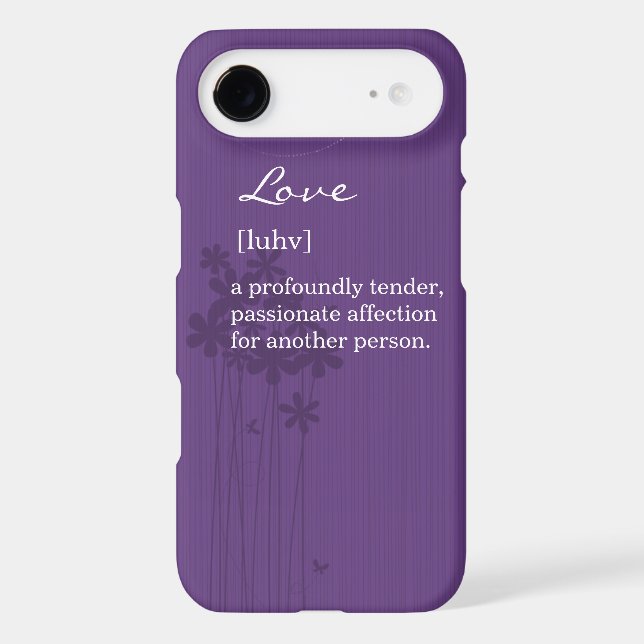 iPhone Case with Definition (Back)