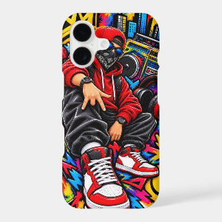 Iphone case with graffiti art