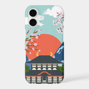 Iphone case with japan vibe design