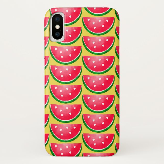 iPhone case with piece of watermelon (Back)