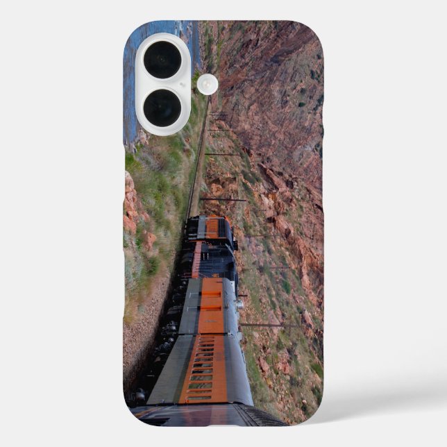 iphone case with train (Back)