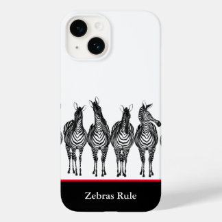 iPhone Case-Zebras Rule Case-Mate iPhone 14 Case