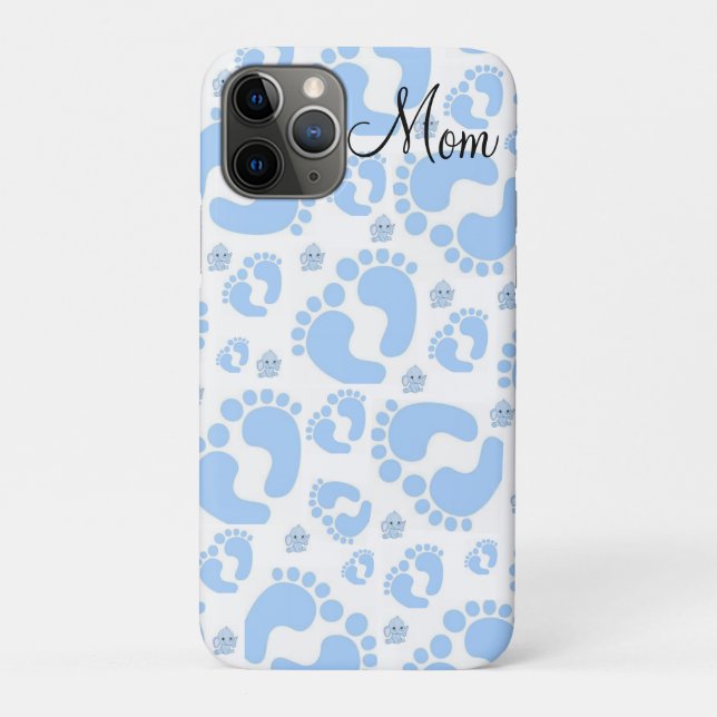 IPhone Cases Baby Feet Boy Elephant Mum (Back)