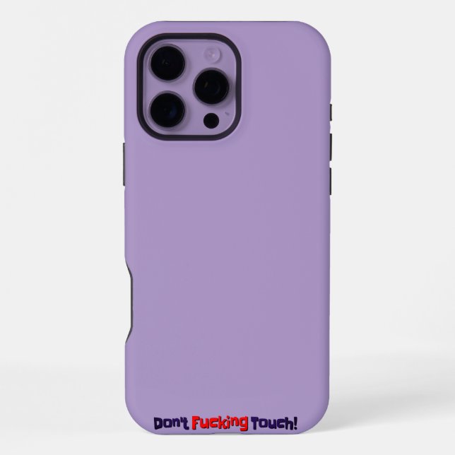 iPhone Cases Don't Touch  (Back)