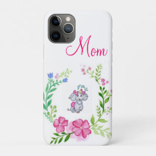 IPhone Cases Elephant Mum