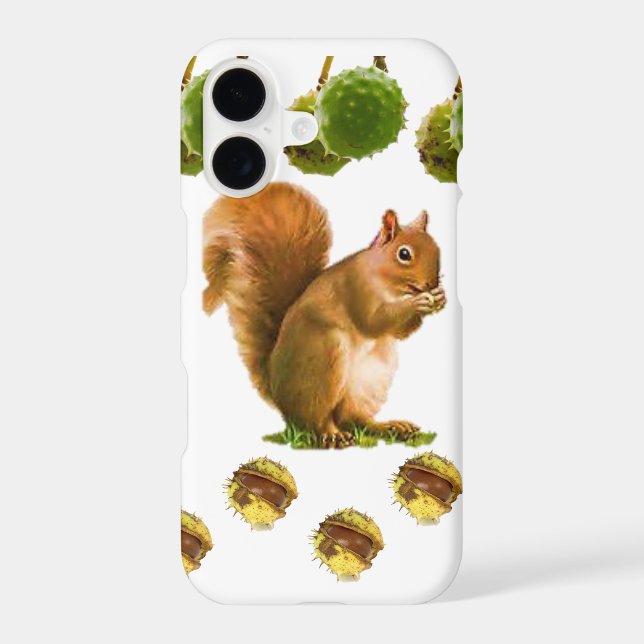 IPhone Cases Squirrel (Back)