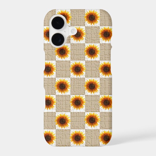 IPhone Cases Sunflowers (Back)