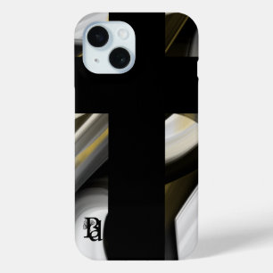 iPhone Cases Trend Abstract Art Black White Gold
