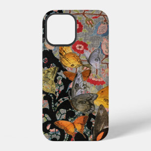 iPHONE CASES William Morris BLACK LACE BUTTERFLIES