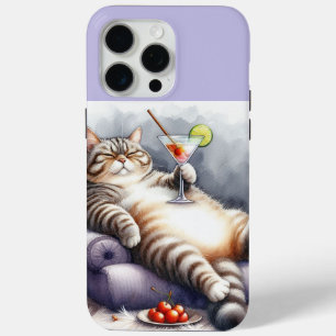 iPhone cell phone cover, case with purple flowers