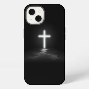 iPhone Christian Cross in the Mist 13 Case
