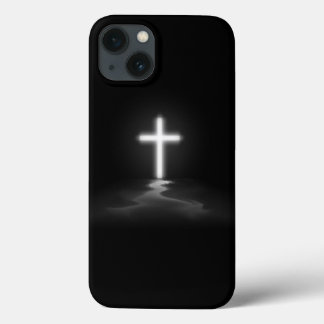 iPhone Christian Cross in the Mist iPhone 13 Case