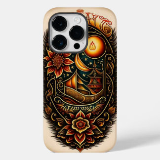 iPhone cover gold black