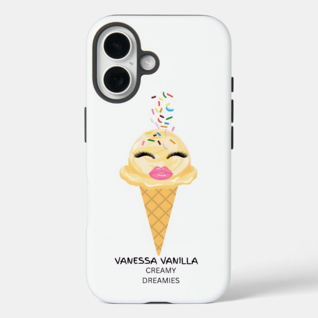 IPHONE cover Vanessa Vanilla  (Back)