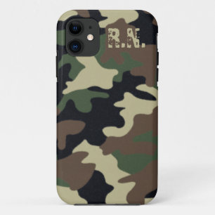 iPhone Custom Forest Camo Case