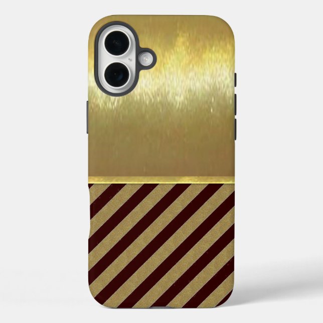 iPhone Gold Design Case (Back)