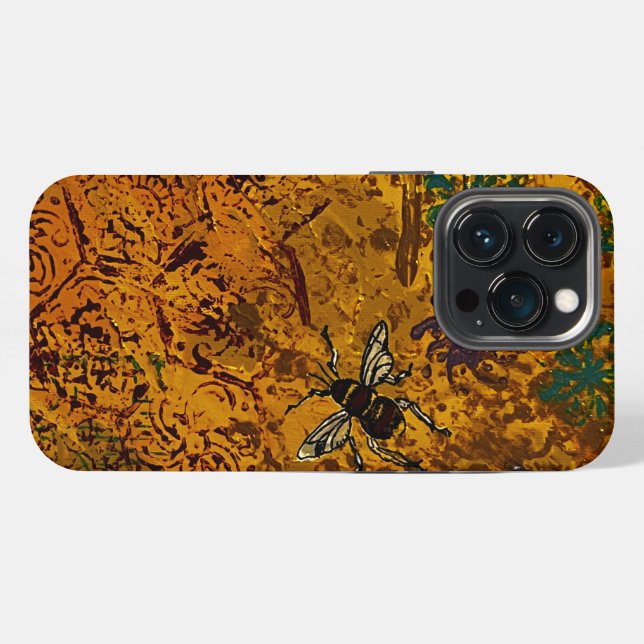 iPhone Honeybee Case (Back Horizontal)