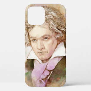 Iphone Hülle mit Portrait von Ludwig van Beethove 12 Case