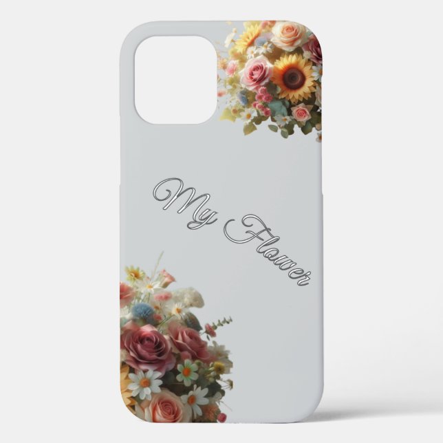 iPhone / iPad Case 12 MY Flower (Back)