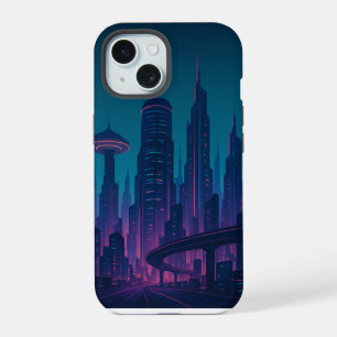 iPhone / iPad case Cyber City Glow