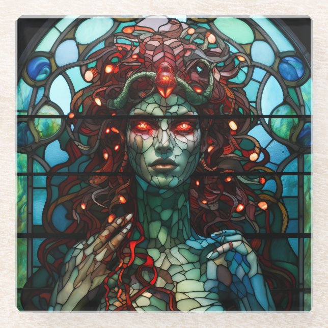 iPhone / iPad case Glass Coaster (Front)