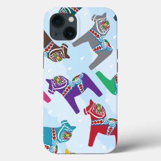 iPhone / iPad case Scandinavian Data horse design 