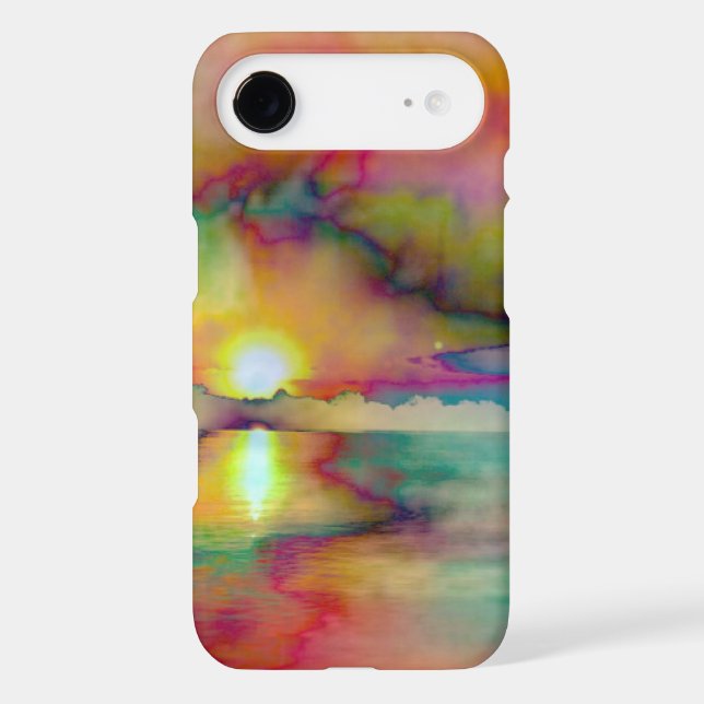 iPhone / iPad case/Watercolor-Sunset Case-Mate iPhone Case (Back)