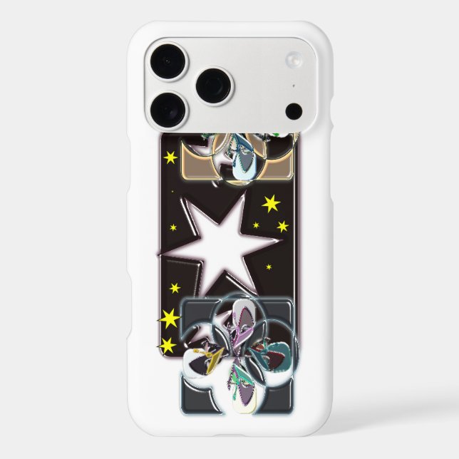 iPhone / iPad case White Star (Back)