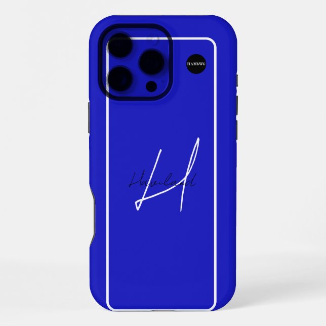 iPhone or Samsung Cell Phone Case w/ Name HAMbyWG (Back)