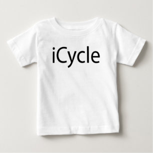 Iphone Parody Cool Funny Cycling Icycle Baby T-Shirt