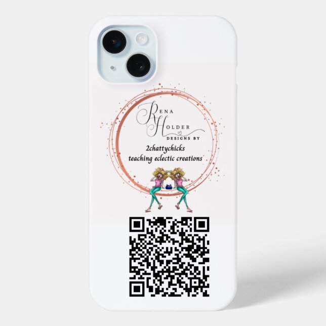 iphone Personalised Logo QR Code  Case-Mate iPhone Case (Back)