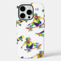 IPhone Pro 16 Skateboarder Girl Phone Case
