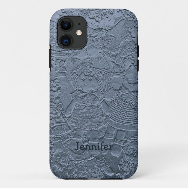 iPhone SE, iPhone 5/5S Case Dolls Light Blue (Back)