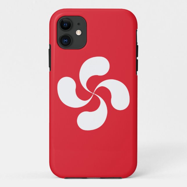Iphone Shell 5 / Basque Cross "Lauburu" Case-Mate iPhone Case (Back)