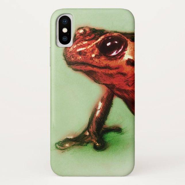 iPhone vintage case - Frog (Back)