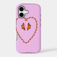 iPhone X case,butterflies in heart -Dance with me
