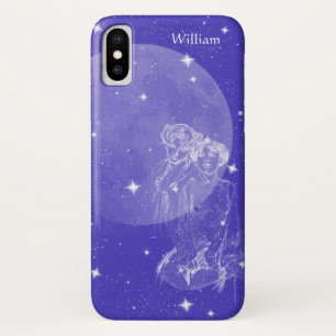 iPhone X Case with a Celestial Design