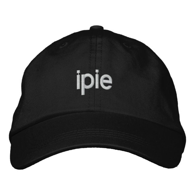 ipie hat! embroidered hat (Front)