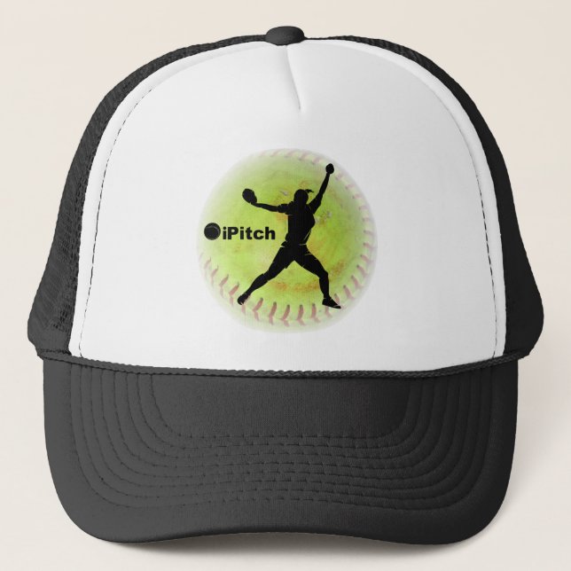 iPitch Fastpitch Softball Trucker Hat (Front)