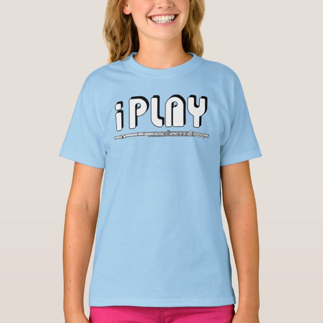 iPlay Flute T-Shirt (Front)