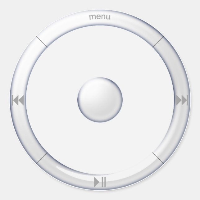iPod Dial Sticker (Front)