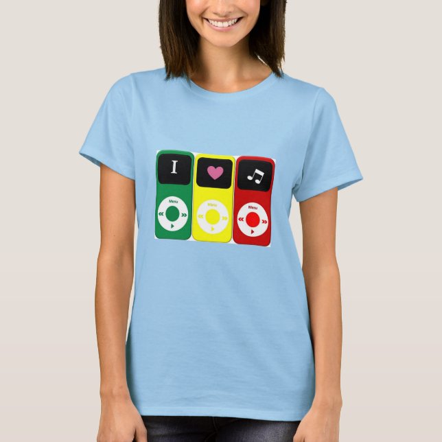 Ipod Music Lovers T-Shirt (Front)