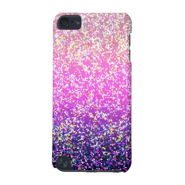 iPod Touch 5g Glitter Graphic Background iPod Touch (5th Generation) Case (Back)