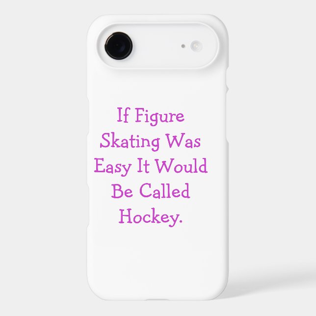 iPod Touch Cover 'If Figure Skating Was Easy...' (Back)