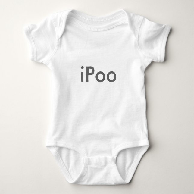 iPoo Baby Bodysuit (Front)