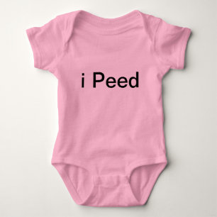 iPOOD and iPEED BOY GIRL BABY Bodysuit