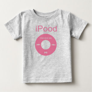 iPood Funny Baby Shirts