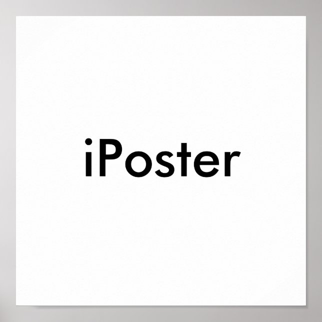 iPoster Poster (Front)
